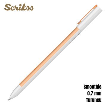 Scrikss Smoothie Jel Kalem 0.7mm Turuncu