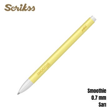 Scrikss Smoothie Jel Kalem 0.7mm Sarı