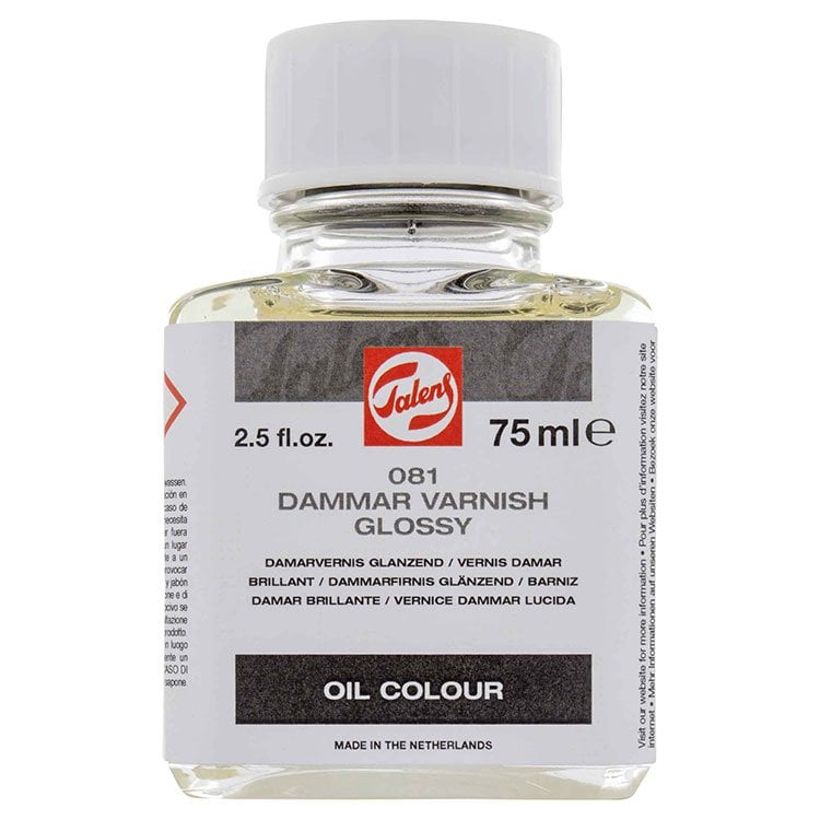 Talens Dammar Varnish Glossy 081 Damar Vernik Parlak 75ml