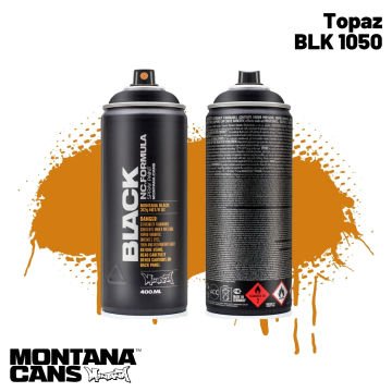Montana Black Sprey Boya 400ml BLK1050 Topaz