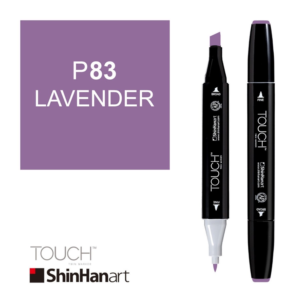 ShinHan Art Touch Twin Marker P83 Lavender