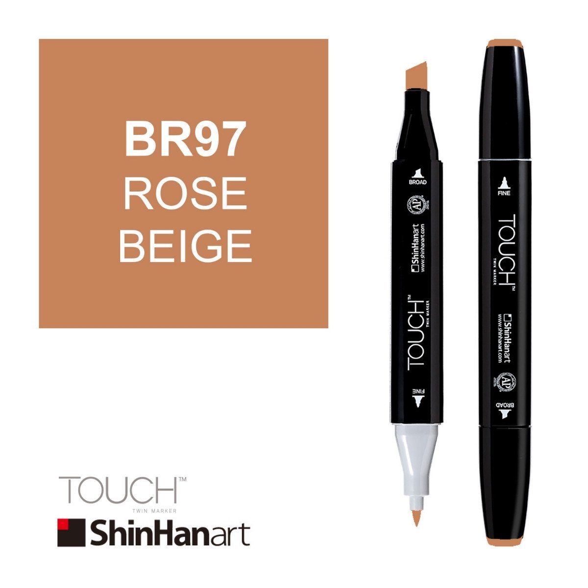 ShinHan Art Touch Twin Marker BR97 Rose Beige