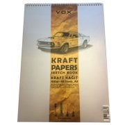 Vox Kraft Çizim Defteri A3 100 Gr 40 Sayfa