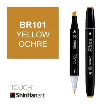 ShinHan Art Touch Twin Marker BR101 Yellow Ochre
