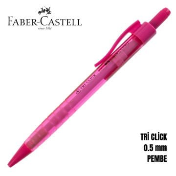 Faber-Castell Tri Click Versatil 0.5mm Pembe