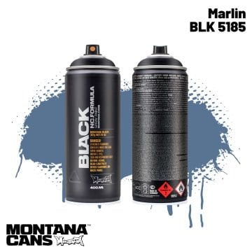 Montana Black Sprey Boya 400ml BLK5185 Marlin