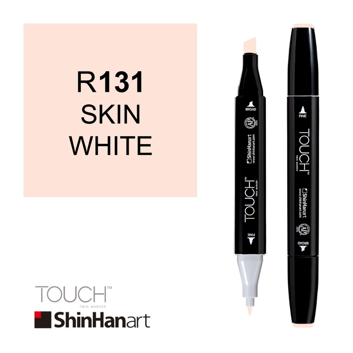 ShinHan Art Touch Twin Marker R131 Skin White