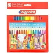 Bigpoint Kuru Boya Kalemi 24 Renk Set
