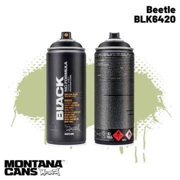 Montana Black Sprey Boya 400ml BLK6420 Beetle