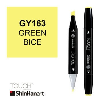 ShinHan Art Touch Twin Marker GY163 Green Bice