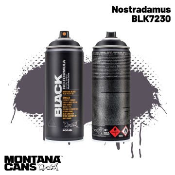 Montana Black Sprey Boya 400ml BLK7230 Nostradamus