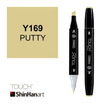 ShinHan Art Touch Twin Marker Y169 Putty