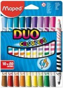 Maped Color Pep's Duo Keçeli Kalem Seti 10 Renk