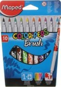 Maped Color Pep's Brush Keçeli Kalem Seti 12 Renk