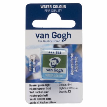 Van Gogh Suluboya Tablet 644 Hooker Green Lt