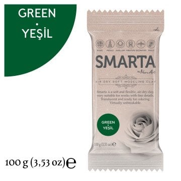 Smarta Modelleme Hamuru 100gr Yeşil