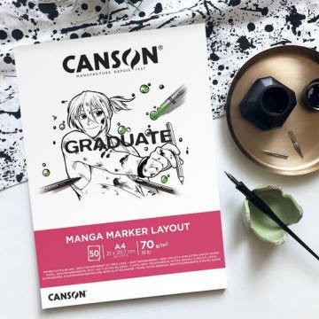 Canson Graduate Marker Defter A4 70gr 50yp