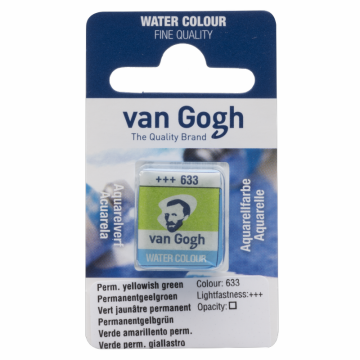 Van Gogh Suluboya Tablet 633 Perm.Yellow.Green