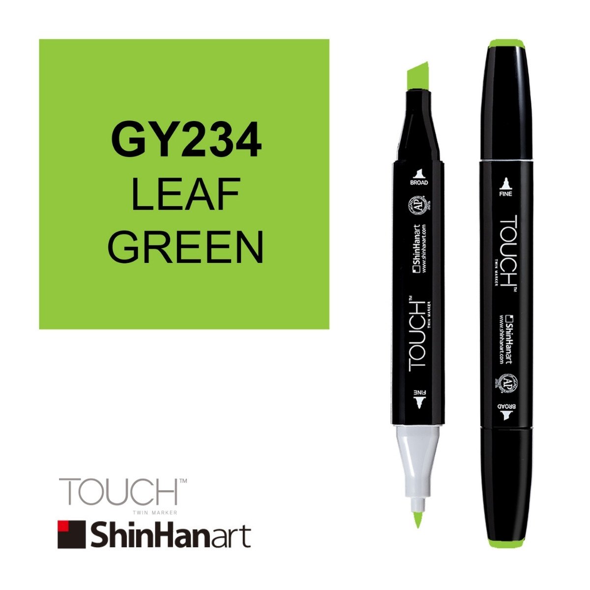 ShinHan Art Touch Twin Marker GY234 Leaf Green