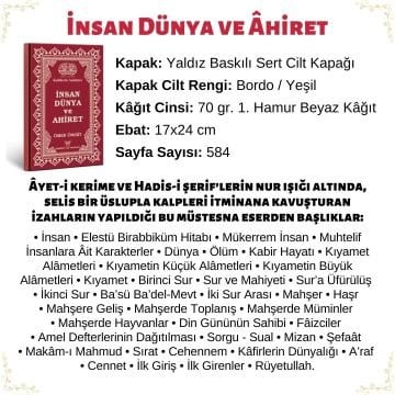 İnsan Dünya ve Âhiret