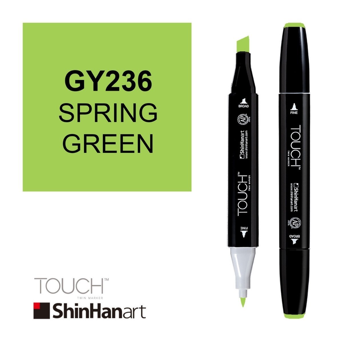 ShinHan Art Touch Twin Marker GY236 Spring Green