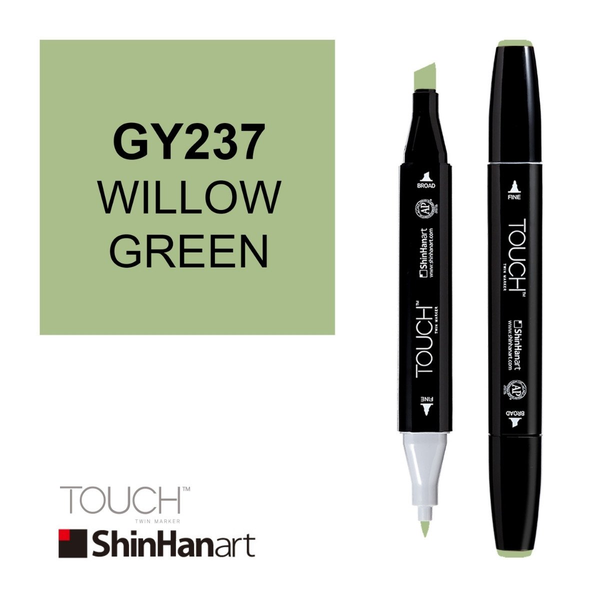 ShinHan Art Touch Twin Marker GY237 Willow Green