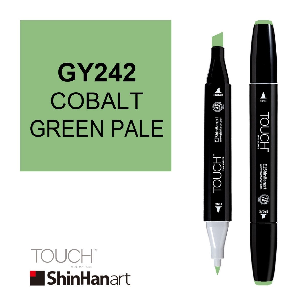 ShinHan Art Touch Twin Marker G242 Cobalt Green Pale