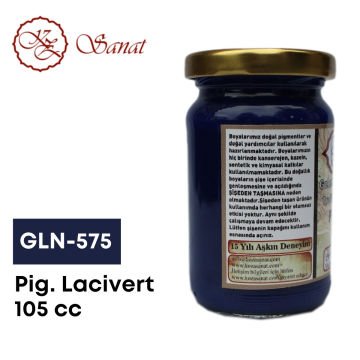 Koza Sanat Geleneksel Ebru Boyası 105cc GLN-575 Pigment Lacivert