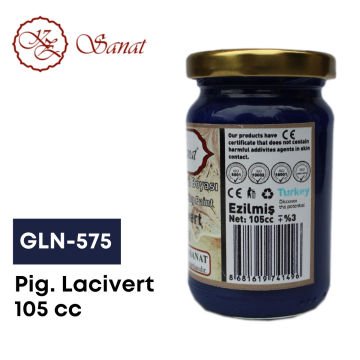 Koza Sanat Geleneksel Ebru Boyası 105cc GLN-575 Pigment Lacivert