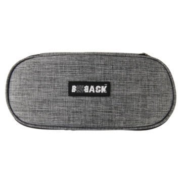 BBack Tek Bölmeli Fonksiyonel Kalem Çantası 22x10,5x6cm - Gri