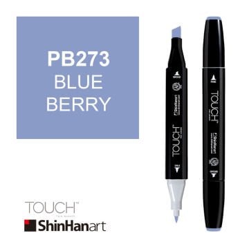 ShinHan Art Touch Twin Marker PB273 Blue Berry