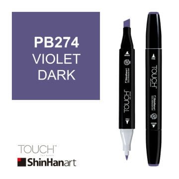ShinHan Art Touch Twin Marker PB274 Violet Dark