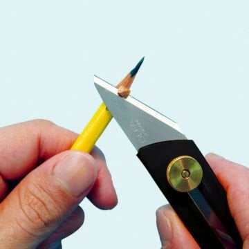 Olfa CK-1 Ahşap İşçiliğine Özel Metal Gövde Tasarımlı Maket Bıçağı