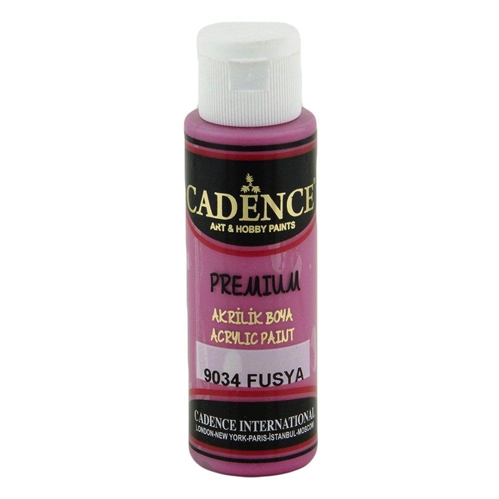 Cadence Akrilik Boya 70ml 9034 Fuşya