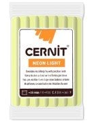 Cernit Neon Light Karanlıkta Parlayan Polimer Kil 56gr 700 Neon Yellow