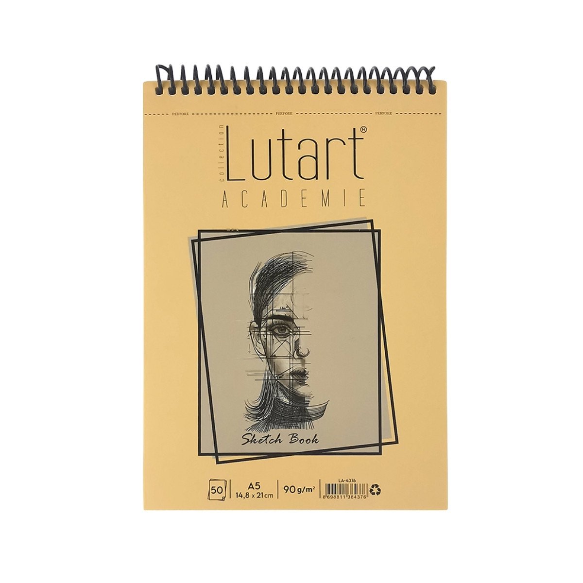 Lutart Academie Sketchbook A5 90gr 50yp