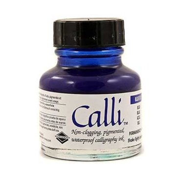 Daler Rowney Calli Kaligrafi Mürekkebi 011 29,5ml Blue