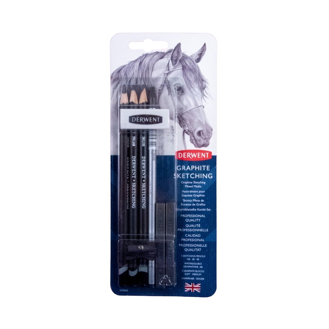 Derwent Graphite Sketching Kalem Seti Blister