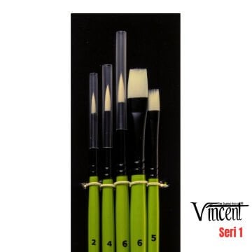 Vincent Fırça Seti 5li S1
