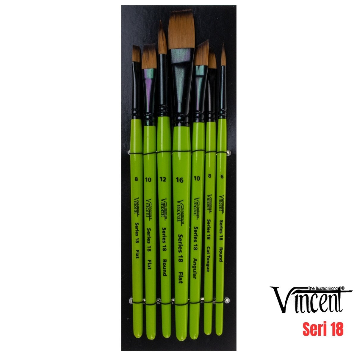 Vincent Fırça Seti 7li S18