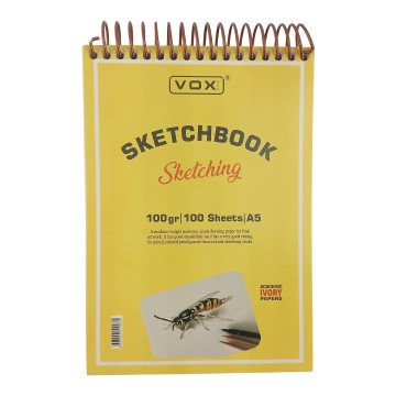 Vox Art Sketchbook Eskiz Defter A5 100gr 100yp İvory Krem