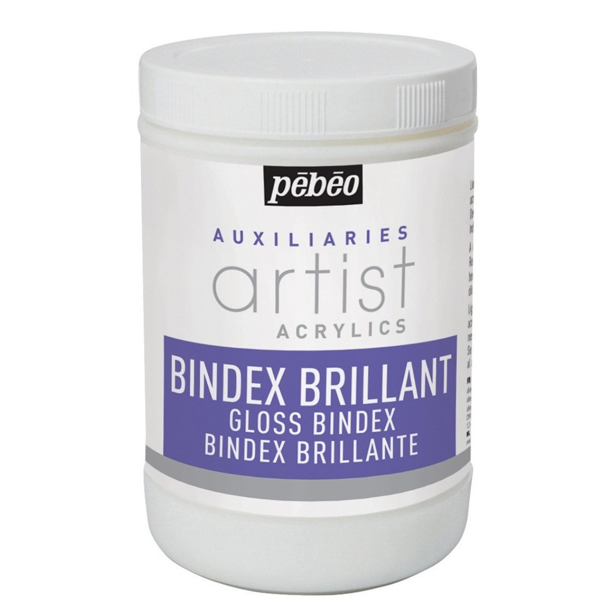 Pebeo Bindex Brilliant Akrilik Bağlayıcı Sıvısı Parlak 1000ml