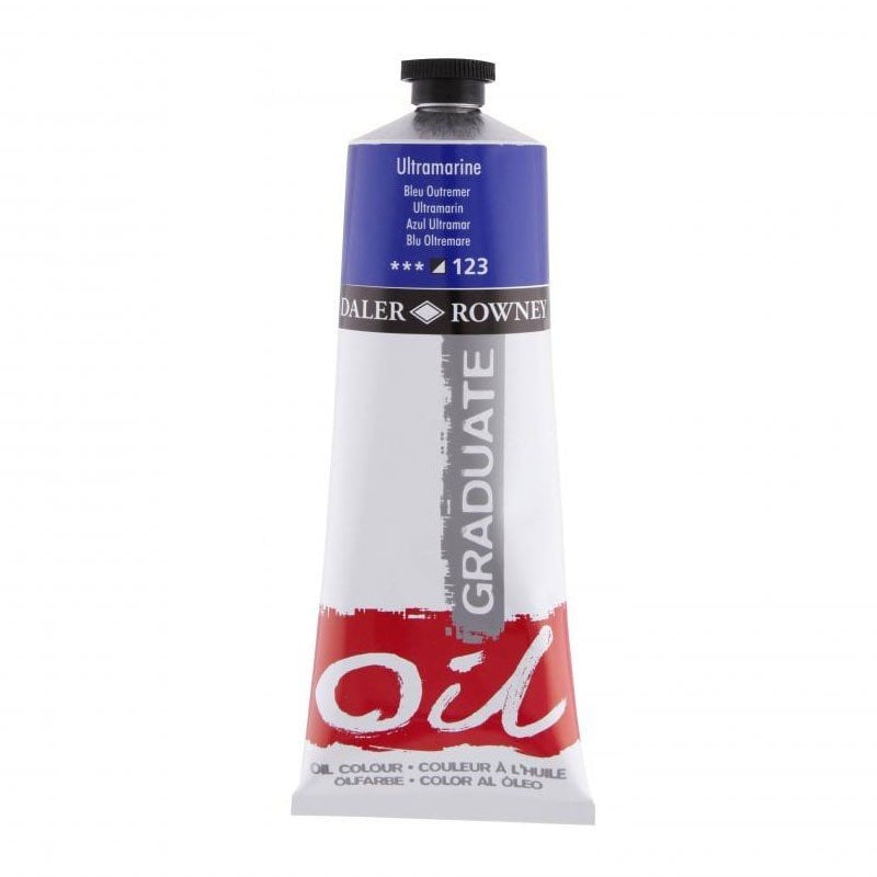 Daler Rowney Graduate Yağlı Boya 200ml 123 Ultramarine