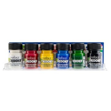 Cadence Kooky Guaj Boya (Tempera) Seti 6x30ml