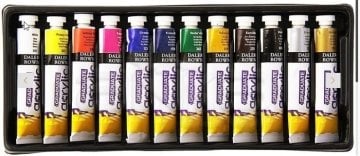 Daler Rowney Graduate Akrilik Boya 12 Renk X 22ml