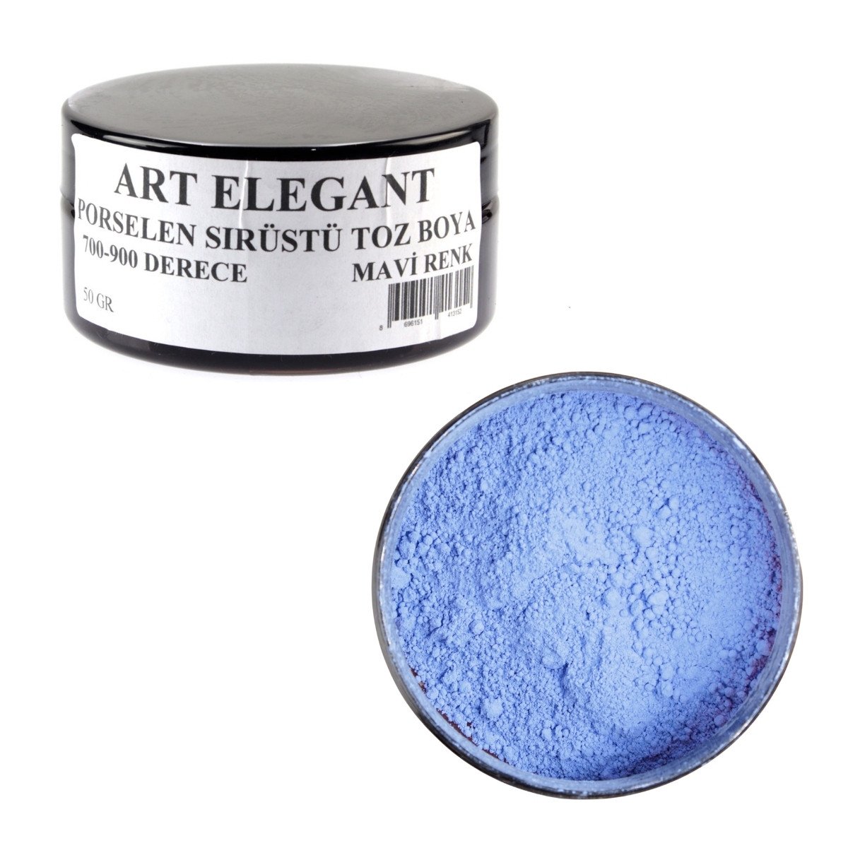 Art Elegant Porselen Sırüstü Toz Boya 50gr Mavi