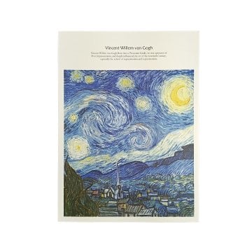 Van Gogh Eskiz Defteri Yıldızlı Gece 140gr (A5) 14.4x21cm 128 Yaprak