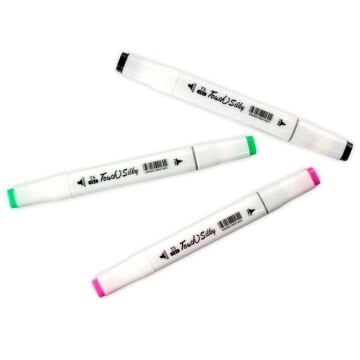 Art Elegant Çantalı Touch Silky Marker Seti 24lü