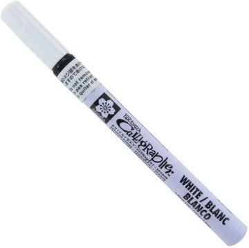 Sakura Pen Touch Kaligrafi Kalemi Fine 1,8mm Beyaz