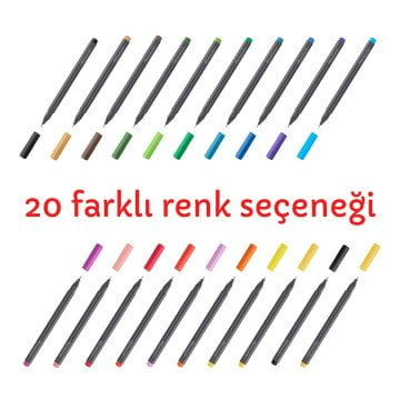 Faber Castell Grip Finepen 0.4 Keçeli Kalem Gold